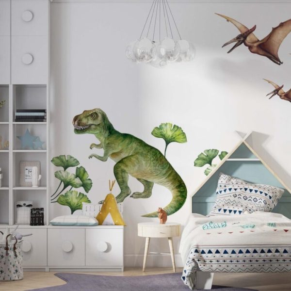 Dinosaurs For Kids Nursery Wall Mural