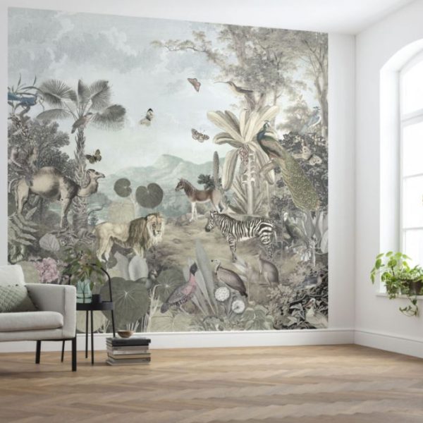 Exotic In The Tropical Jungle Wall Mural