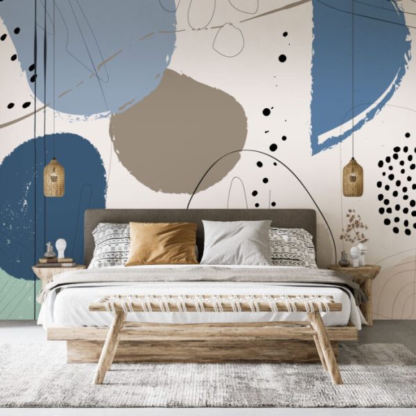Abstract Geometric Pattern Wall Mural