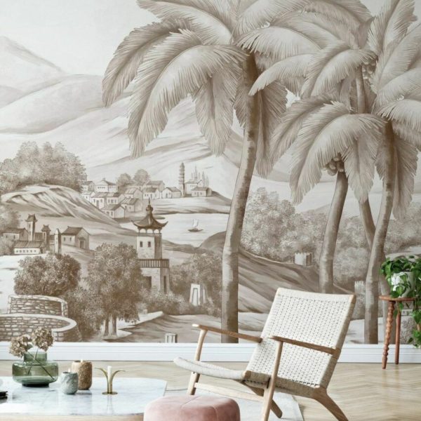 Mountain Slope Wall Mural