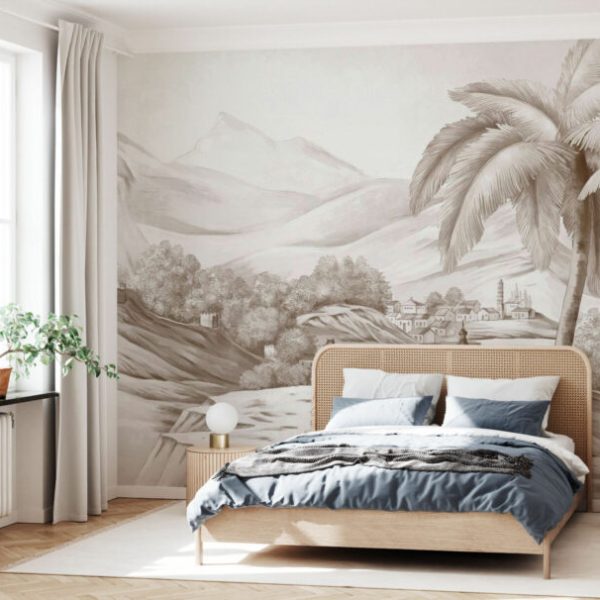 Mountain Slope Wall Mural