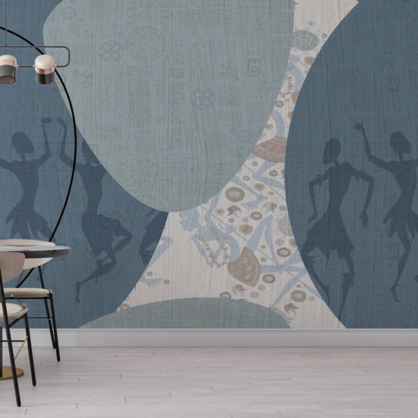 Ethnic Figured And Patterned Wall Mural
