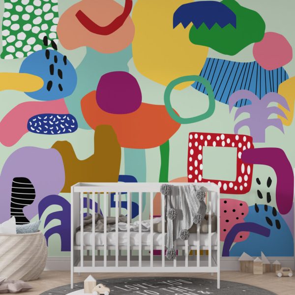 Fun Colorful Wallpaper For Kids Wall