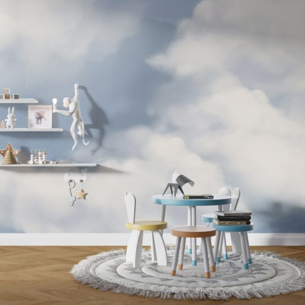 Sky And Clouds Soft Wall Mural