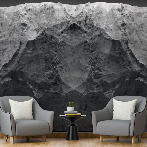 Concrete Stone Look 3D Wallpaper