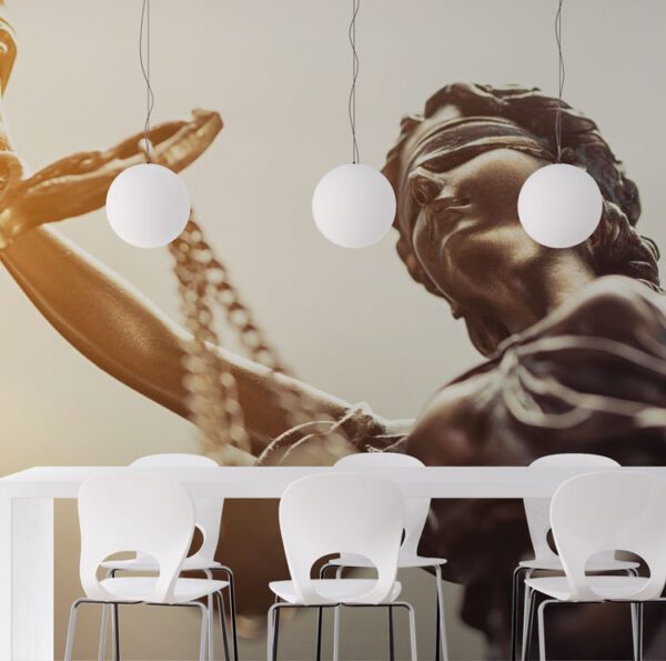 Statue Of Justice Wallpaper Wall Mural