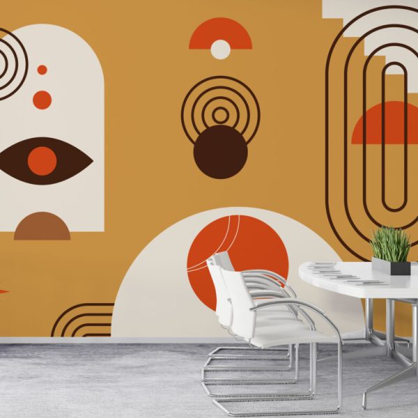 Colors And Patterns Geometric Wall Mural