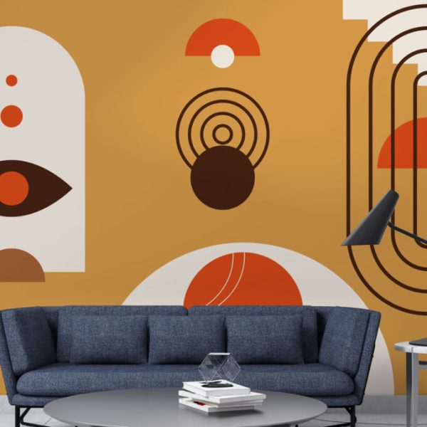 Colors And Patterns Geometric Wall Mural