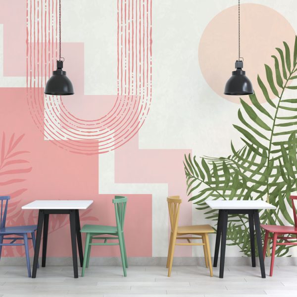 Patterns Tropical Leaves Wall Mural