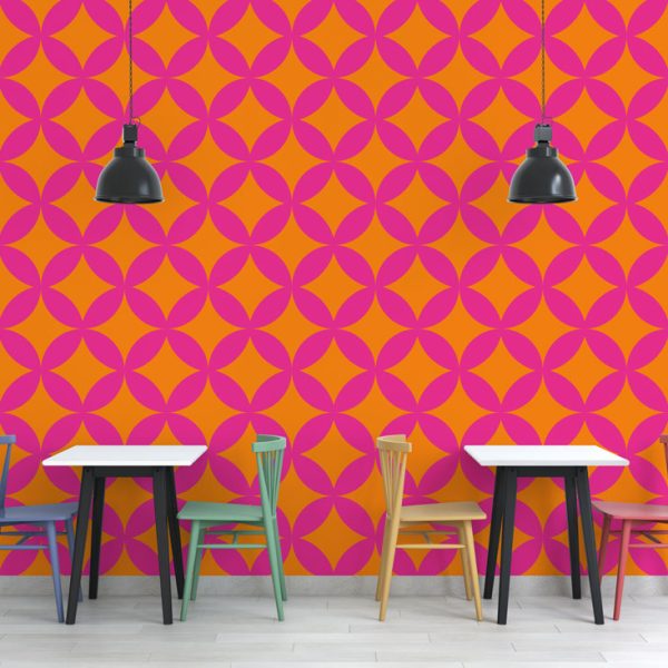 Pattern In Vivid Colors Wall Mural