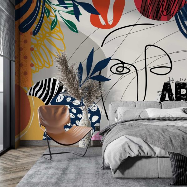 Art Abstrack Patterns Modern Wall Mural