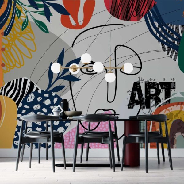 Art Abstrack Patterns Modern Wall Mural