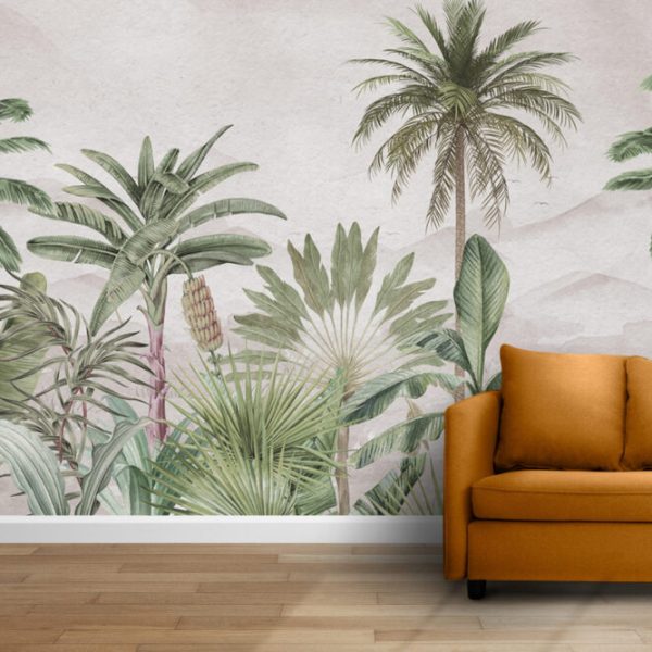 Palm Tree Tropical Wall Mural Wallpaper
