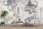 Modern Art Wallpaper for Living Room