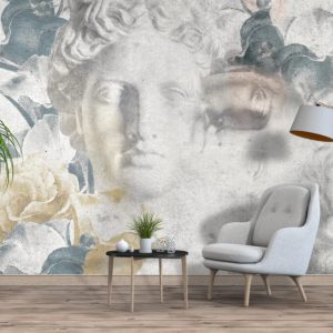 Modern Art Wallpaper for Living Room