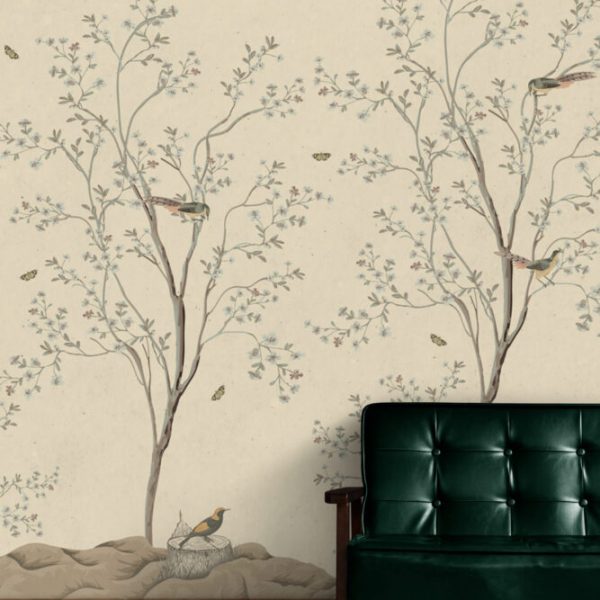 Birds On The Trees Wallpaper