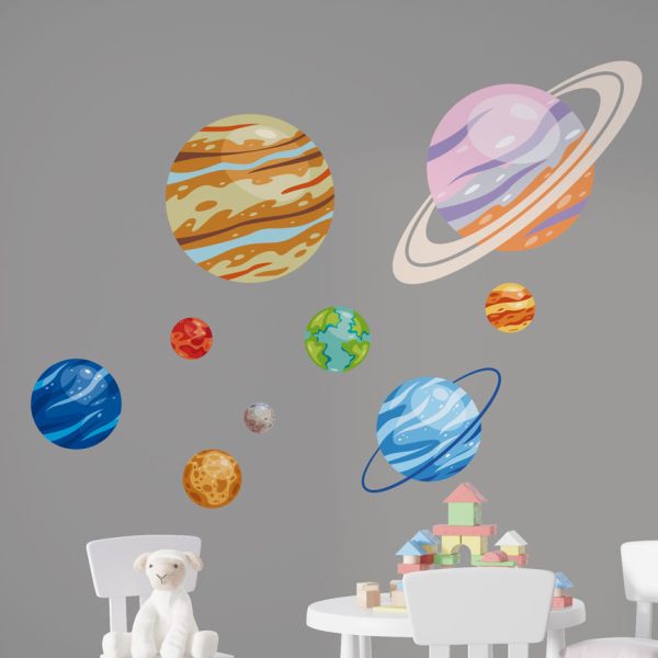 Wall Decal Planets For The Nursery