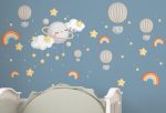 Wall Decal Sky And Moon Sticker