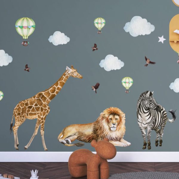 Wall Decal Tropical Animal Sticker