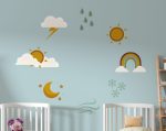 Wall Decal Climate Decal In The Sky Clouds