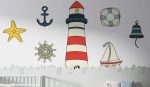 Wall Decal Lighthouse Decal Kids Room