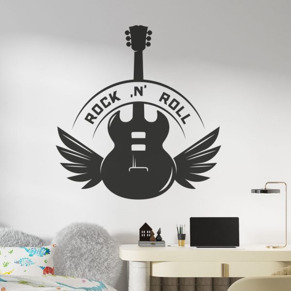 Wall Decal Electric Guitar Sticker