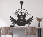 Wall Decal Electric Guitar Sticker