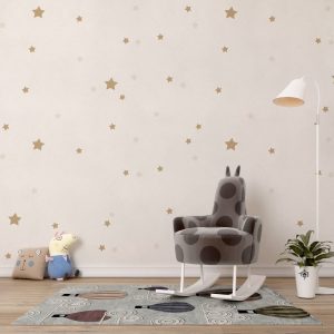Starry Wallposter Star Themed Nursery Room Decor
