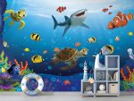 Under Water Fish Nemo Wall Mural for Kids