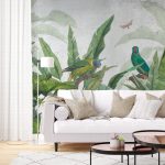 Parrots In Amazon Forest Wallmural