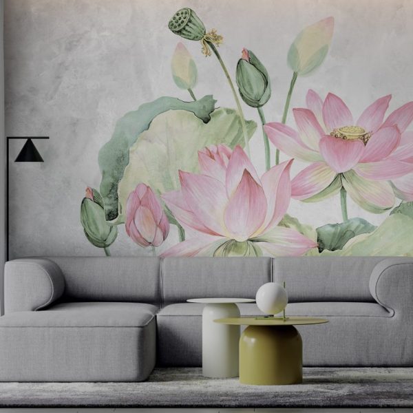Pink Lotus Pedals Wallpaper