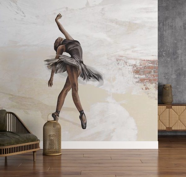 Art Design Ballerina Wallpaper