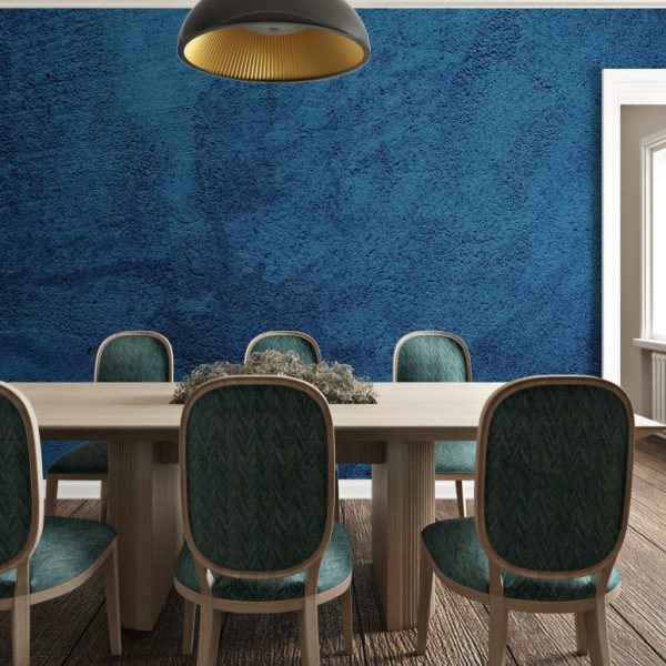 Solid Blue Carpet Design Wallpaper