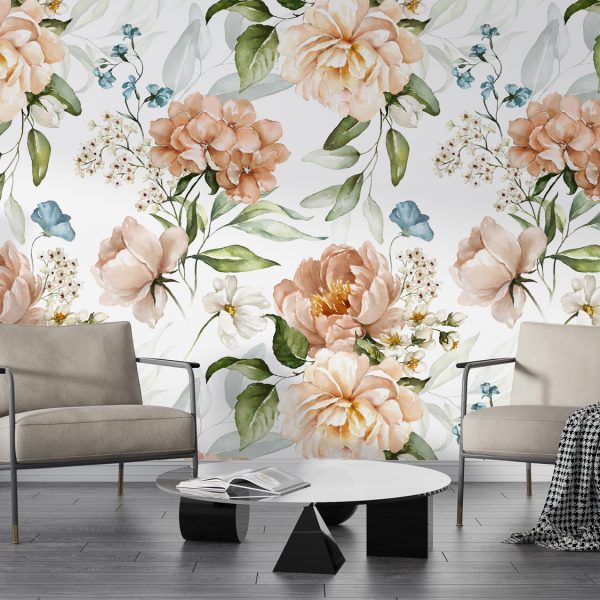 Spring Flowers Design Wallpaper