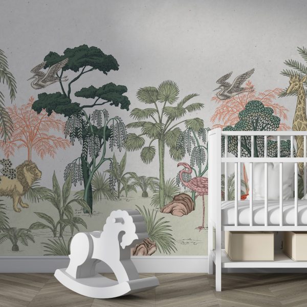 Tropical Life Design Wallpaper