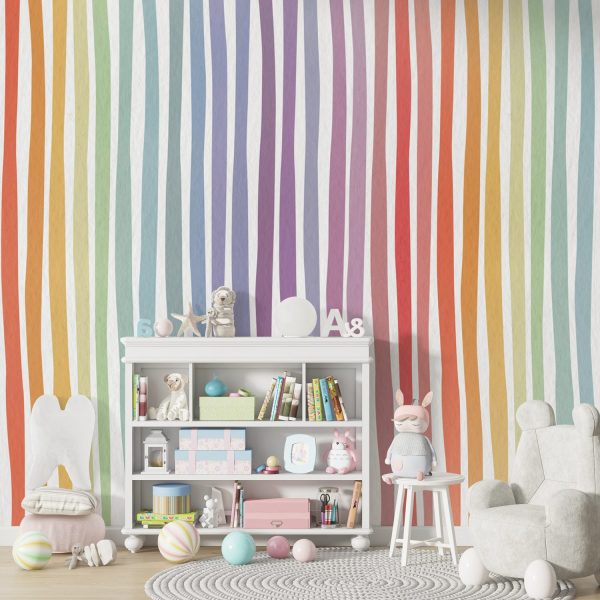 Colorful Striped Patterns Wallpaper