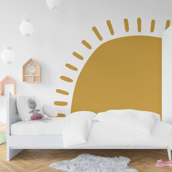 Soft Sun Kids Wallpaper