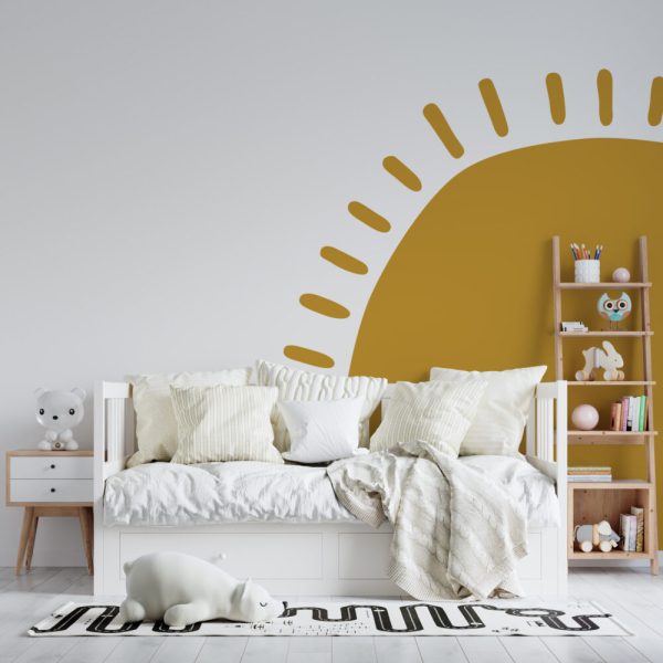 Soft Sun Kids Wallpaper