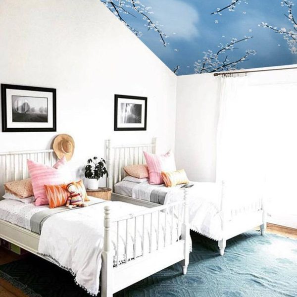 Spring Forest Sky Ceiling Wall Mural