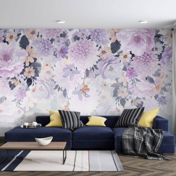 Floral Roses Colorful Room Wall Mural