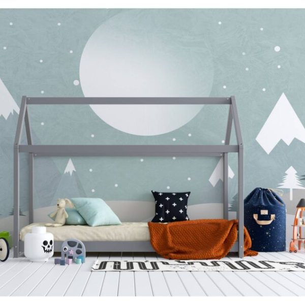 Kids Winter And Moon Wall Mural