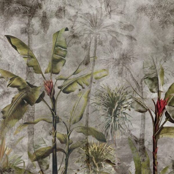 Banana Forest With Shades Wall Mural