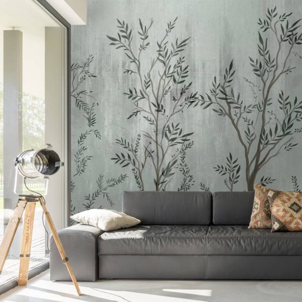 Forest Trees Wall Mural Wallpaper