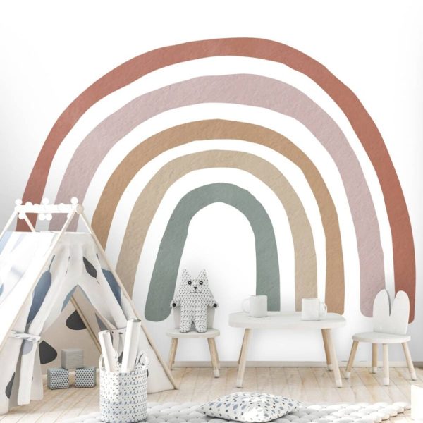 Different Color Tones Rainbow Wall Mural