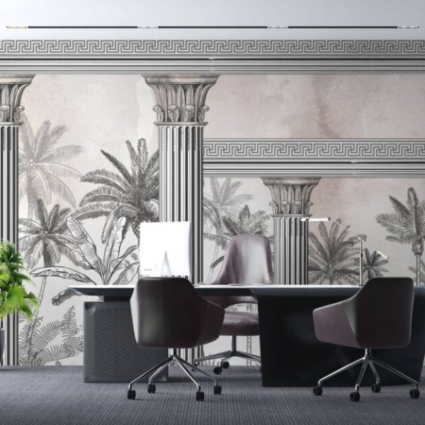 Hellenistic Style Scultures Wall Mural