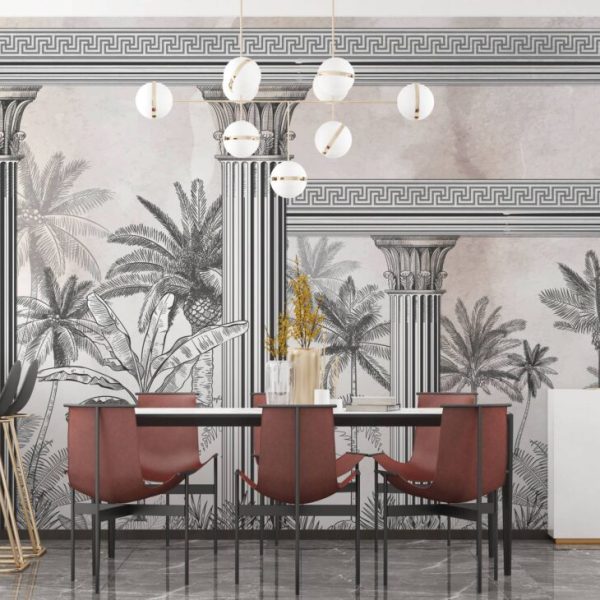 Hellenistic Style Scultures Wall Mural