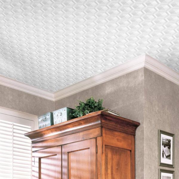 Honeycomb White Ceiling Wall Mural